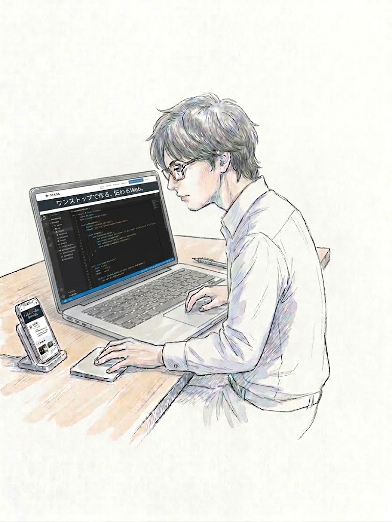 ワンストップで作る、伝わるWeb。